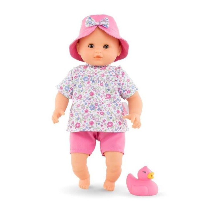 COROLLE - Mon Premier Poupon Corolle - Bébé Bain Coralie Fleurs de C