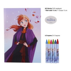 Ensemble de Papeterie Frozen Lila (16 pcs)