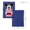 Ensemble de Papeterie Mickey Mouse Bleu (16 pcs)