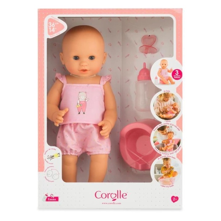 COROLLE - Mon Grand Poupon - Emma fait pipi - 36cm - des 2 ans