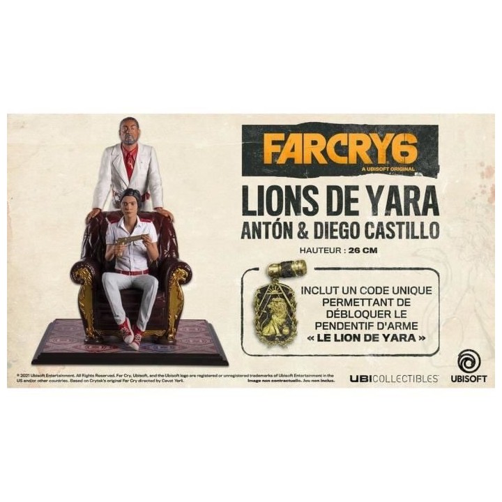 Figurine Far Cry 6 - Antón & Diego Castillo : Lions de Yara