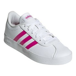 Chaussures de Sport pour Enfants Adidas VL Court 2.0 Blanc