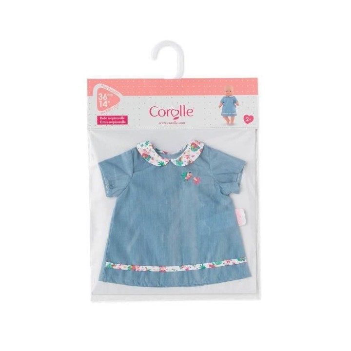 COROLLE - Mon grand poupon Corolle - Robe TropiCorolle pour Bébé 36