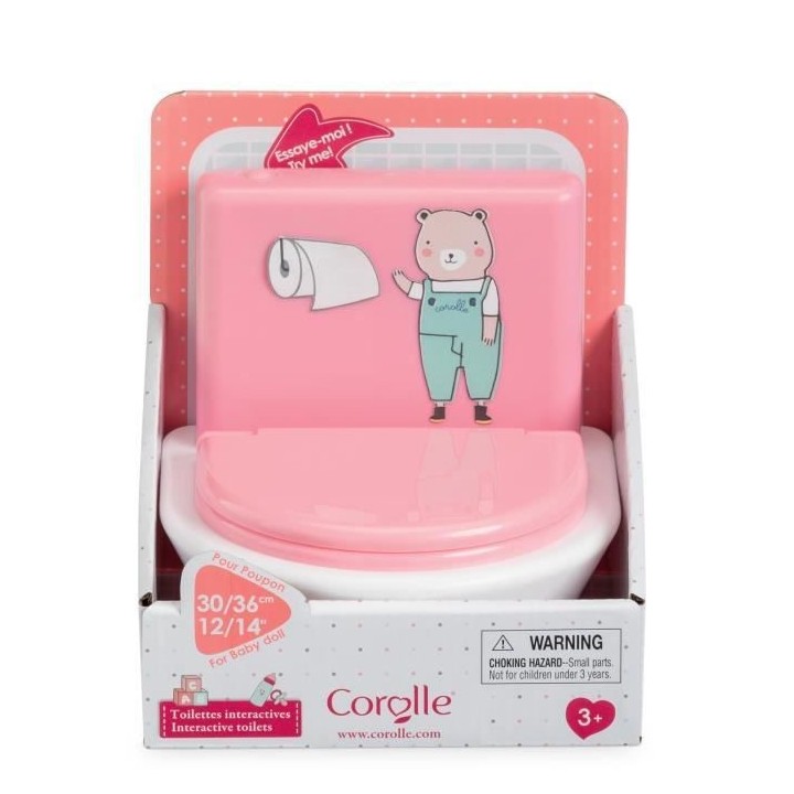 COROLLE - Toilettes interactives - pour poupon 30 et 36cm - des 3 ans