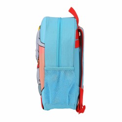 Cartable 3D Disney Dumbo Rouge Bleu clair