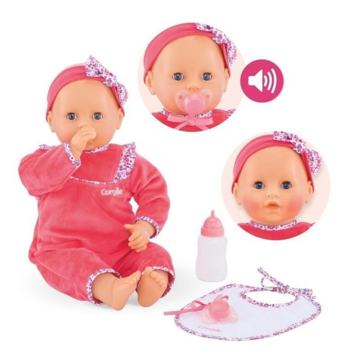 COROLLE - Mon Grand Poupon - Lila Chérie - 42cm - des 2 ans