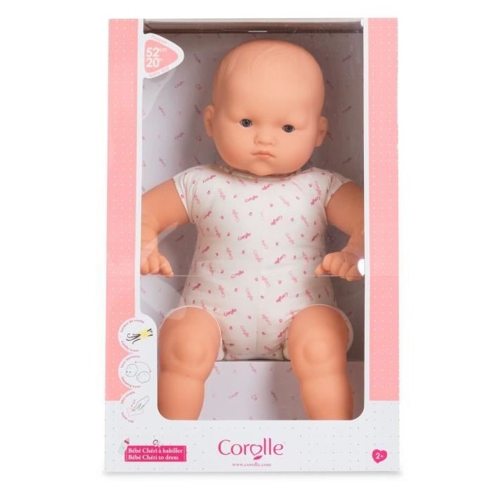 COROLLE - Mon Grand Poupon - Bébé Chéri a habiller - 52cm - des 2 a