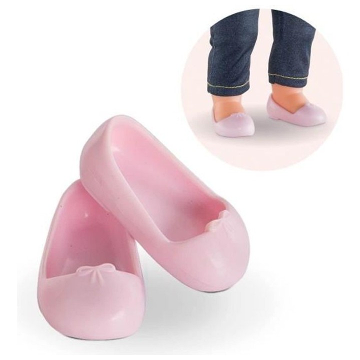 COROLLE -Ballerines roses - pour poupée Ma Corolle - des 4 ans