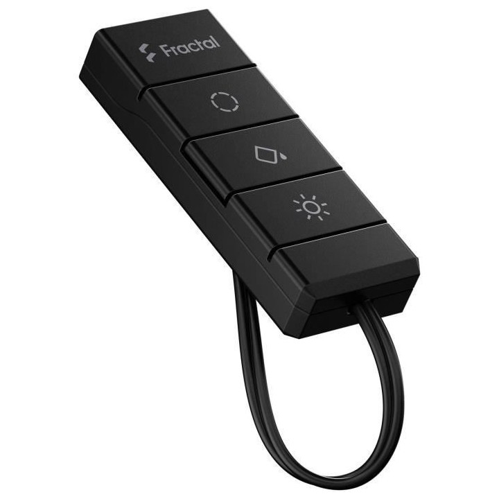 Connectique - Fractal Design - Adjust 2 RGB controller Noir - 12 modes