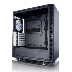 FRACTAL DESIGN BOITIER PC Define C - Moyen Tour - Noir - Format ATX (FD-CA-DEF-C-BK)