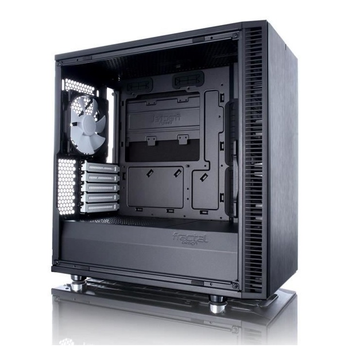 FRACTAL DESIGN BOITIER PC Define Mini C - Moyen Tour - Noir - Format M