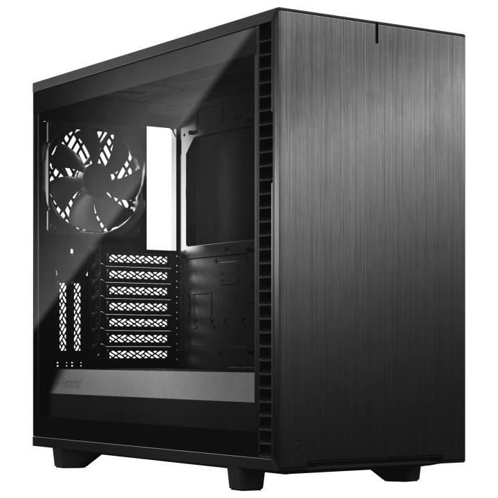 FRACTAL DESIGN BOITIER PC Define 7 - Noir - Verre trempé - Format ATX
