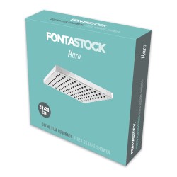 Pomme de douche Fontastock MARO ABS 20 x 20 cm