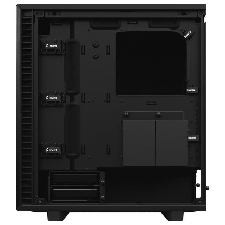 FRACTAL DESIGN BOITIER PC Define 7 Compact - Panneau Solide - Noir - F