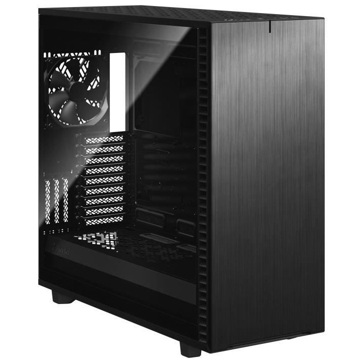 FRACTAL DESIGN BOITIER PC Define 7 XL - Noir - Verre trempé - Format