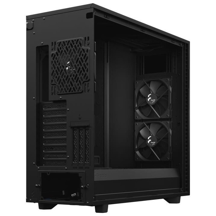 FRACTAL DESIGN BOITIER PC Define 7 XL - Noir - Verre trempé - Format