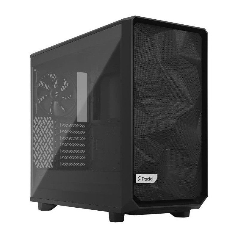 FRACTAL DESIGN - Meshify 2 Lite Black TG Light Tint - Boîtier PC - Noir ( FD-C-MEL2A-03 )