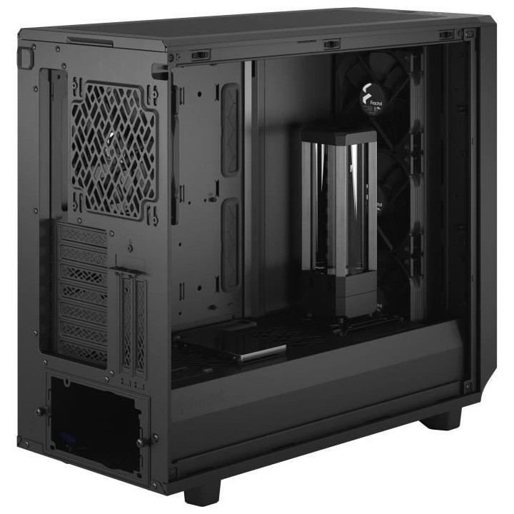FRACTAL DESIGN BOITIER PC Meshify 2 - Noir - Verre trempé - Format E-