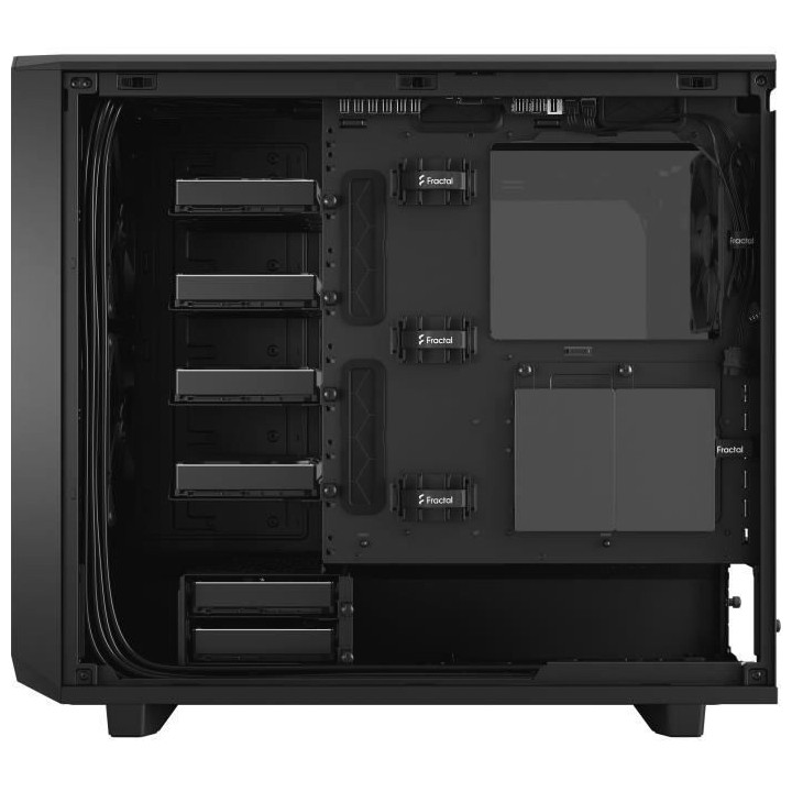 FRACTAL DESIGN BOITIER PC Meshify 2 - Noir - Verre trempé - Format AT