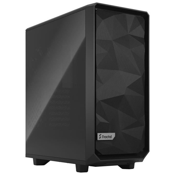 FRACTAL DESIGN - Boîtier PC Meshify 2 Compact Noir Panneau Verre Trem