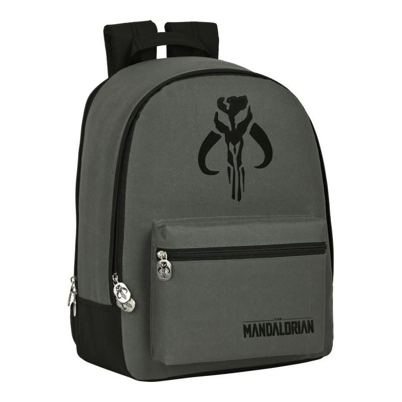 Cartable The Mandalorian 632158596 Noir Gris (32 x 43 x 14 cm)