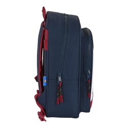 Cartable F.C. Barcelona Bleu Bordeaux (27 x 33 x 10 cm)