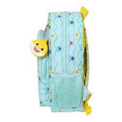 Cartable Baby Shark Beach day Bleu clair (26 x 34 x 11 cm)