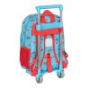 Cartable à roulettes Cleo & Cuquin Good Night Bleu (26 x 34 x 11 cm)