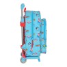 Cartable à roulettes Cleo & Cuquin Good Night Bleu (26 x 34 x 11 cm)