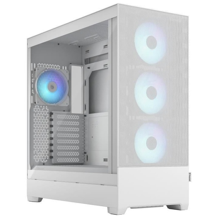 Boîtier PC - FRACTAL DESIGN - Pop XL Air RGB White TG - Blanc (FD-C-P