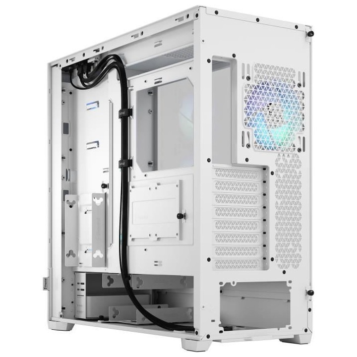 Boîtier PC - FRACTAL DESIGN - Pop XL Air RGB White TG - Blanc (FD-C-P