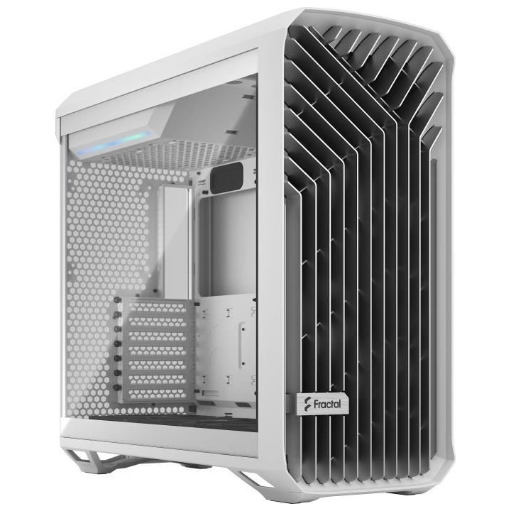 Boîtier PC - FRACTAL DESIGN - Torrent White TG Clear Tint - SSI-CEB -