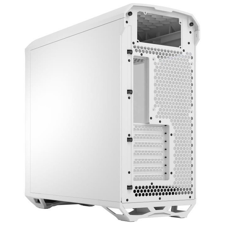 Boîtier PC - FRACTAL DESIGN - Torrent White TG Clear Tint - SSI-CEB -