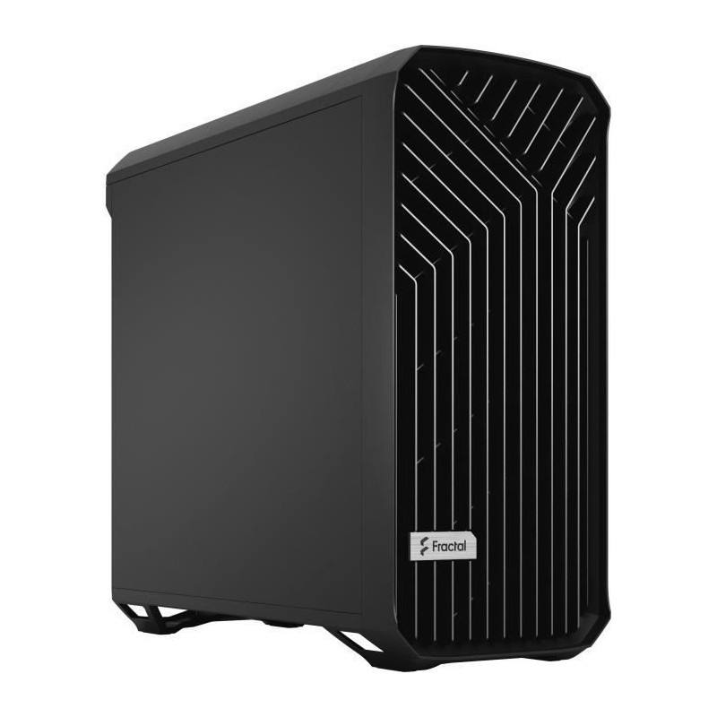 Boîtier PC - FRACTAL DESIGN - Torrent Black Solid - SSI-CEB - Air flow optimisé avec 5 ventilateurs inclus (FD-C-TOR1A-05)