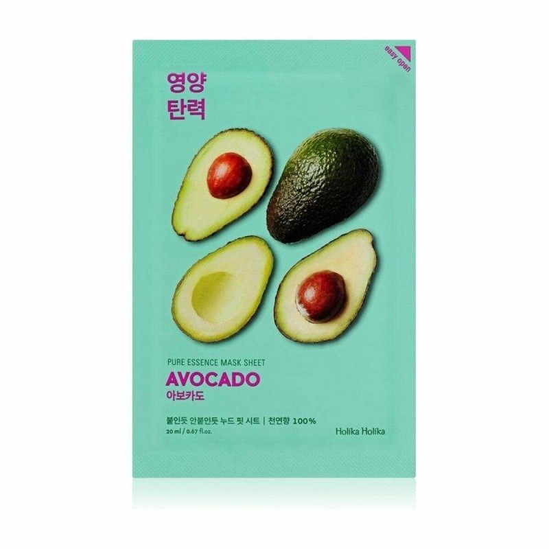 Masque facial Holika Holika Pure Essence Avocat (20 ml)