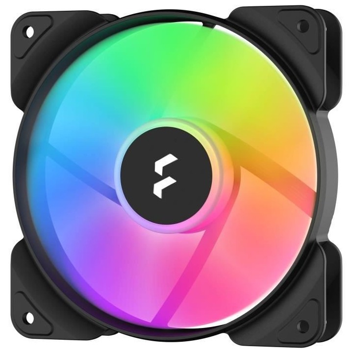 Ventilateur PC - FRACTAL DESIGN - Aspect 12 RGB Black Frame ( FD-F-AS1