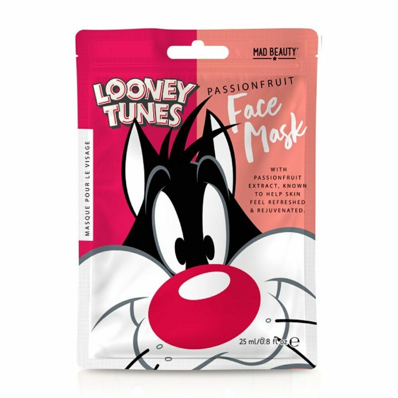 Masque facial Mad Beauty Looney Tunes Sylvester Grenadille (fruit de la passion) (25 ml)