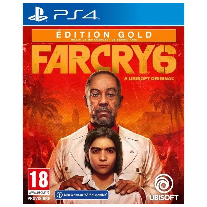 Far Cry 6 Edition Gold Jeu PS4