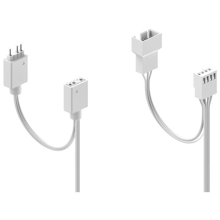 FRACTAL DESIGN - Aspect 14 RGB PWM White Frame - Ventilateur PC - 14 x