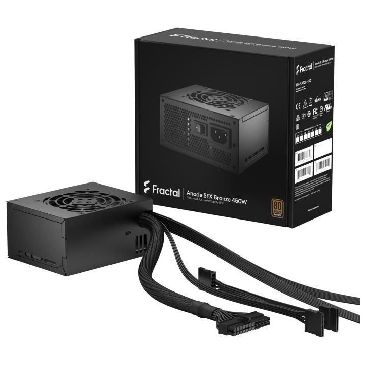 Alimentation - Fractal Design - Anode SFX Bronze 450W - 80mm fan - Câ