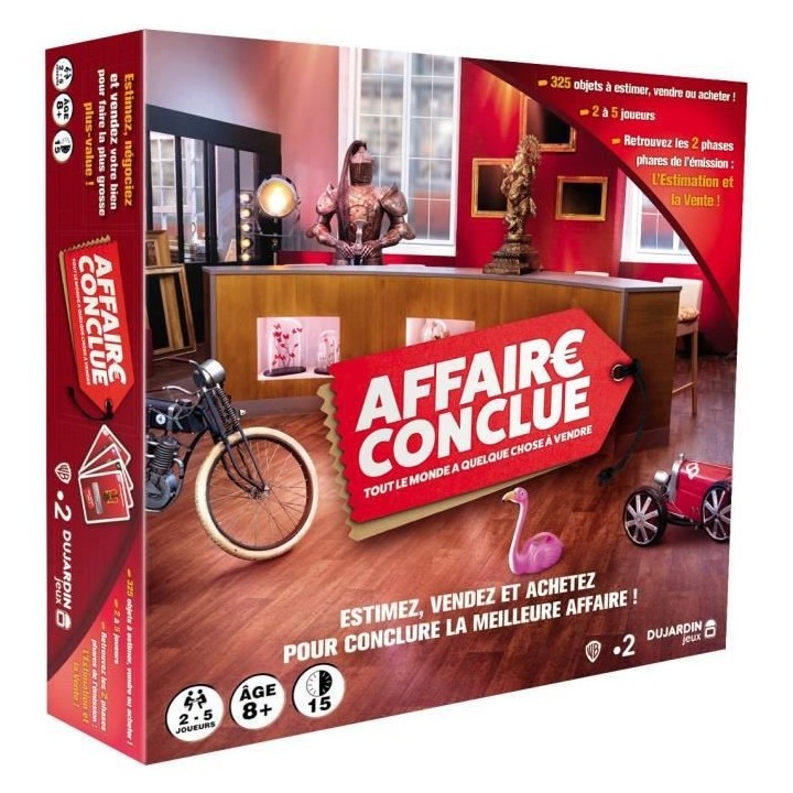 DUJARDIN - AFFAIRE CONCLUE - jeu de société