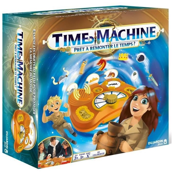 TIME MACHINE, Pret a remonter le temps ? - jeu de société - DUJARDIN