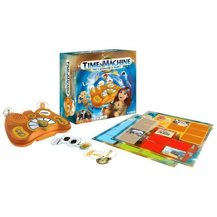 TIME MACHINE, Pret a remonter le temps ? - jeu de société - DUJARDIN