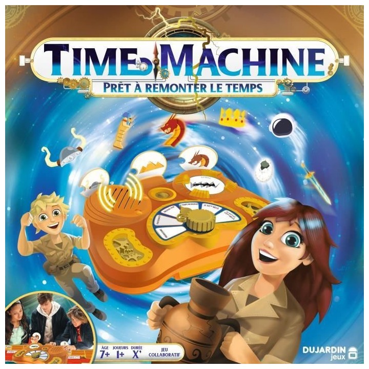 TIME MACHINE, Pret a remonter le temps ? - jeu de société - DUJARDIN