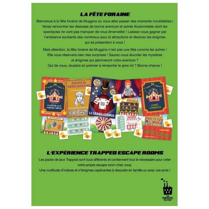 TRAPPED - La fete foraine (niveau facile)