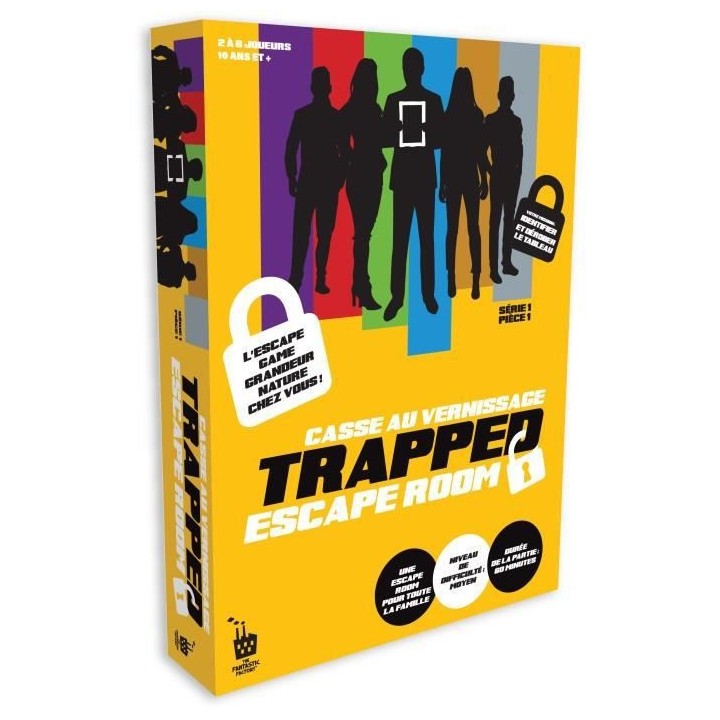 TRAPPED - Casse au Vernissage (niveau moyen)
