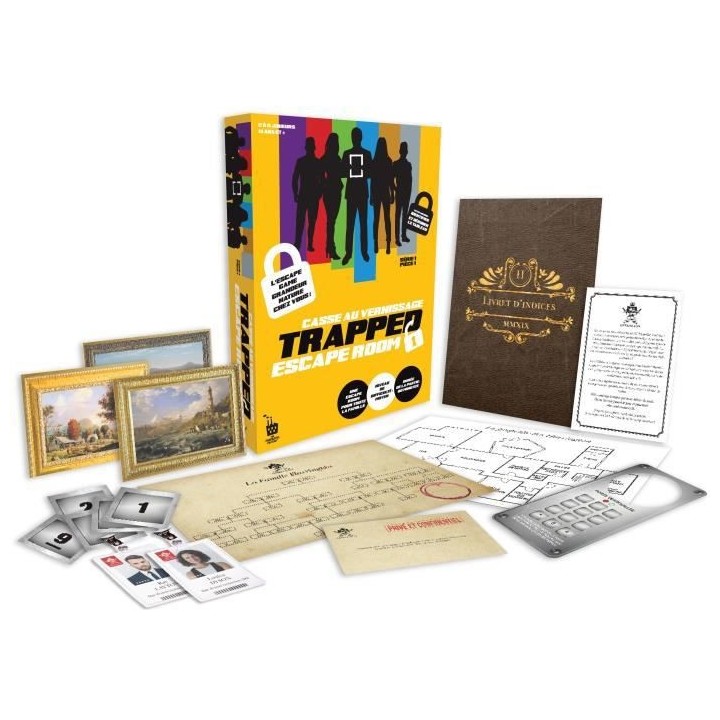 TRAPPED - Casse au Vernissage (niveau moyen)