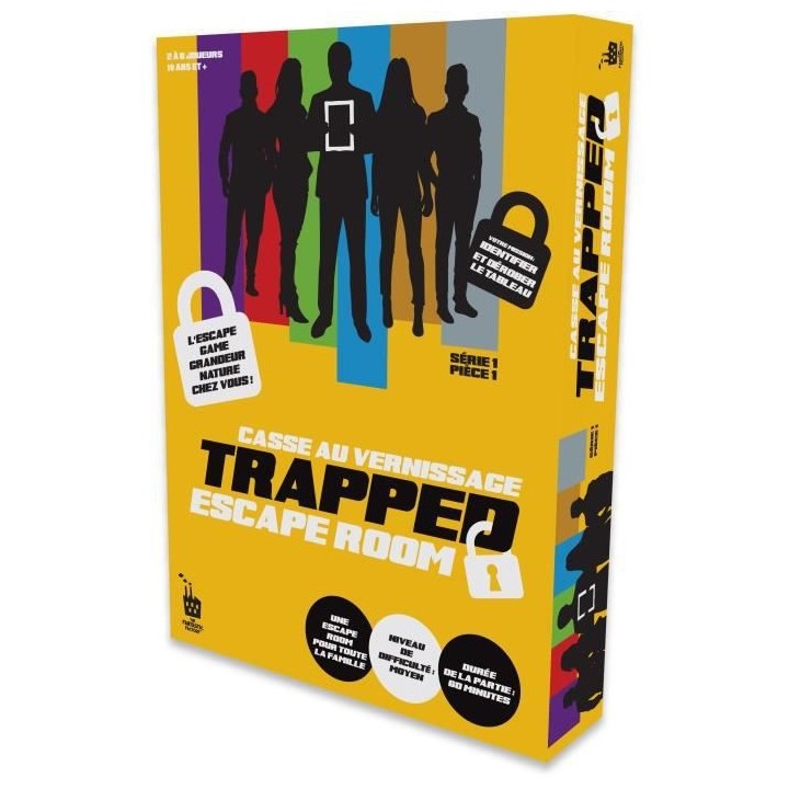 TRAPPED - Casse au Vernissage (niveau moyen)