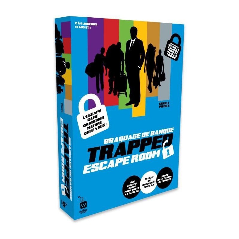 TRAPPED - Braquage de Banque (niveau difficile)