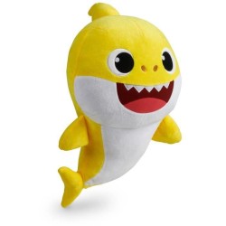 BABY SHARK PELUCHE MUSICALE 30 CM JAUNE